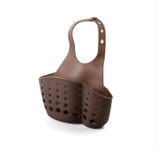 Load image into Gallery viewer, New Adjustable button filter storage basket sink accessories bag kitchen sponge drain rack hanging basket tool