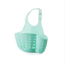 Load image into Gallery viewer, New Adjustable button filter storage basket sink accessories bag kitchen sponge drain rack hanging basket tool