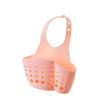 Load image into Gallery viewer, New Adjustable button filter storage basket sink accessories bag kitchen sponge drain rack hanging basket tool